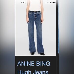 Looking for Anine Bing Classic Blue Flare Jeans